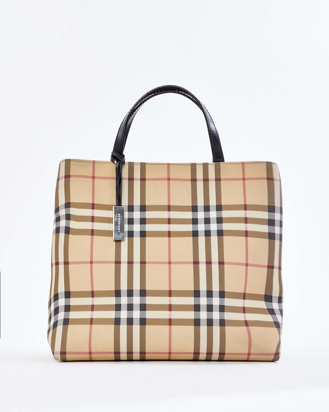 2024 Burberry top handle tote bag