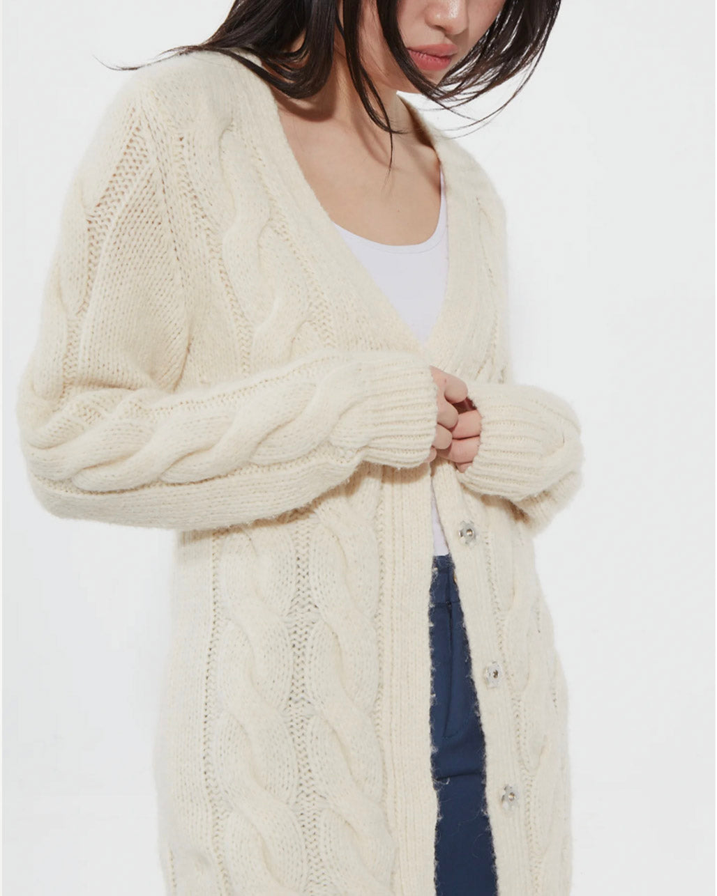 Escada wool cream knit - Gem