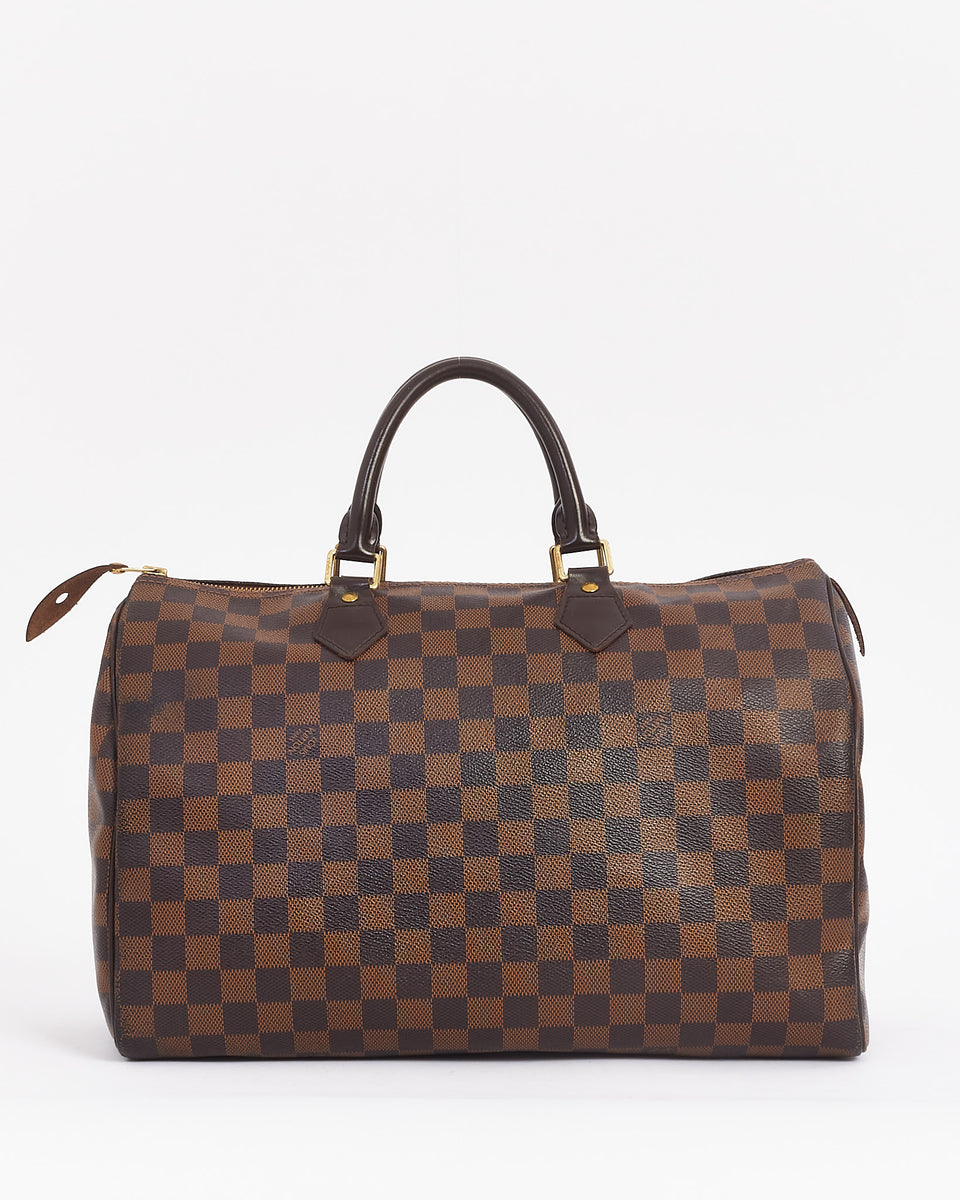 Louis Vuitton Speedy 35 Damier Ebene Canvas