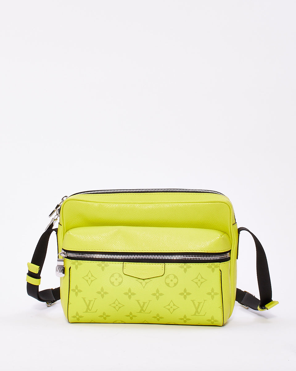 Louis Vuitton Yellow Monogram & Taiga Leather Outdoor Messenger Bag –  RETYCHE