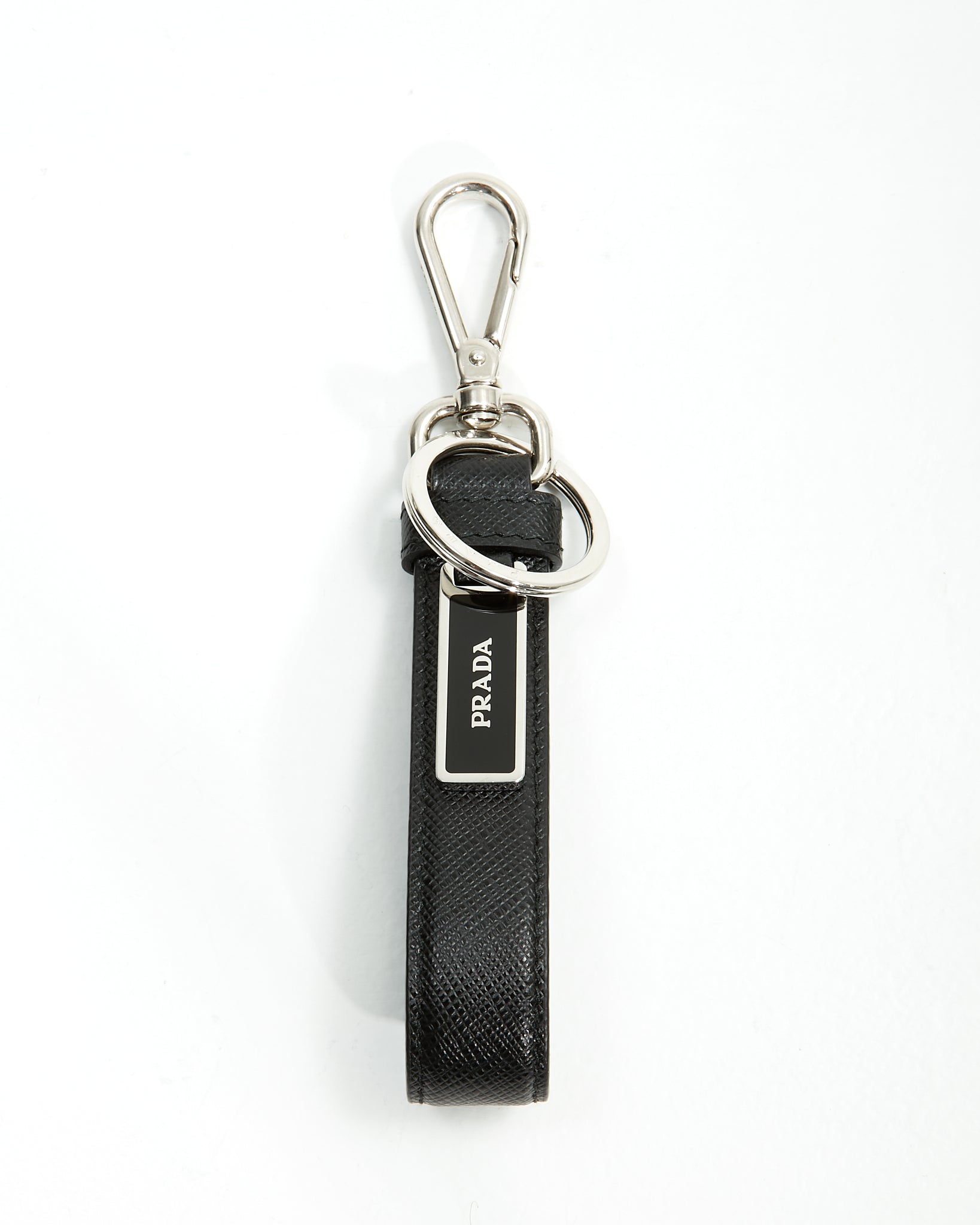 Explore a Prada Black Saffiano Leather Key Chain - Authenticated Pre-Owned  | Discover More – RETYCHE