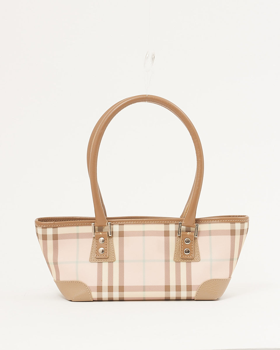 Burberry Nova Check Handle Bag - Pink Handle Bags, Handbags - BUR253725