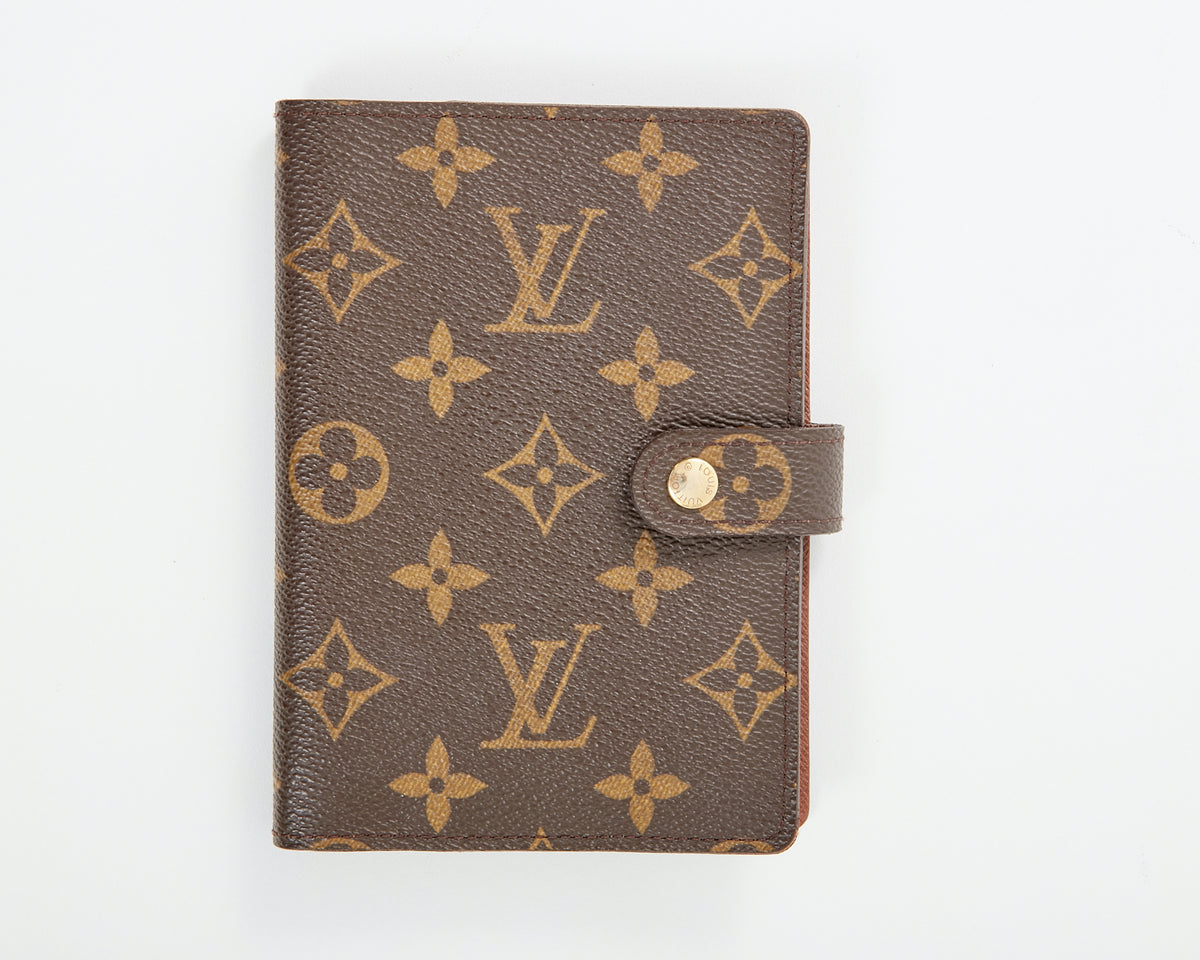 Louis Vuitton Monogram Small Ring Agenda Cover