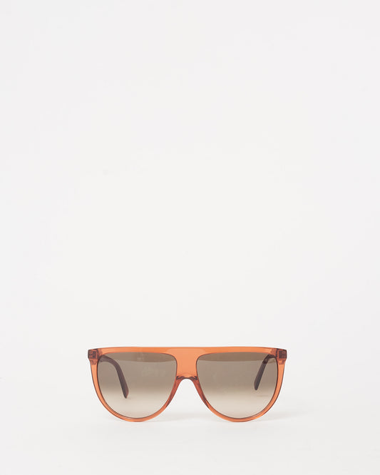 Celine Oversized Red Flat Top CL41435/S Sunglasses