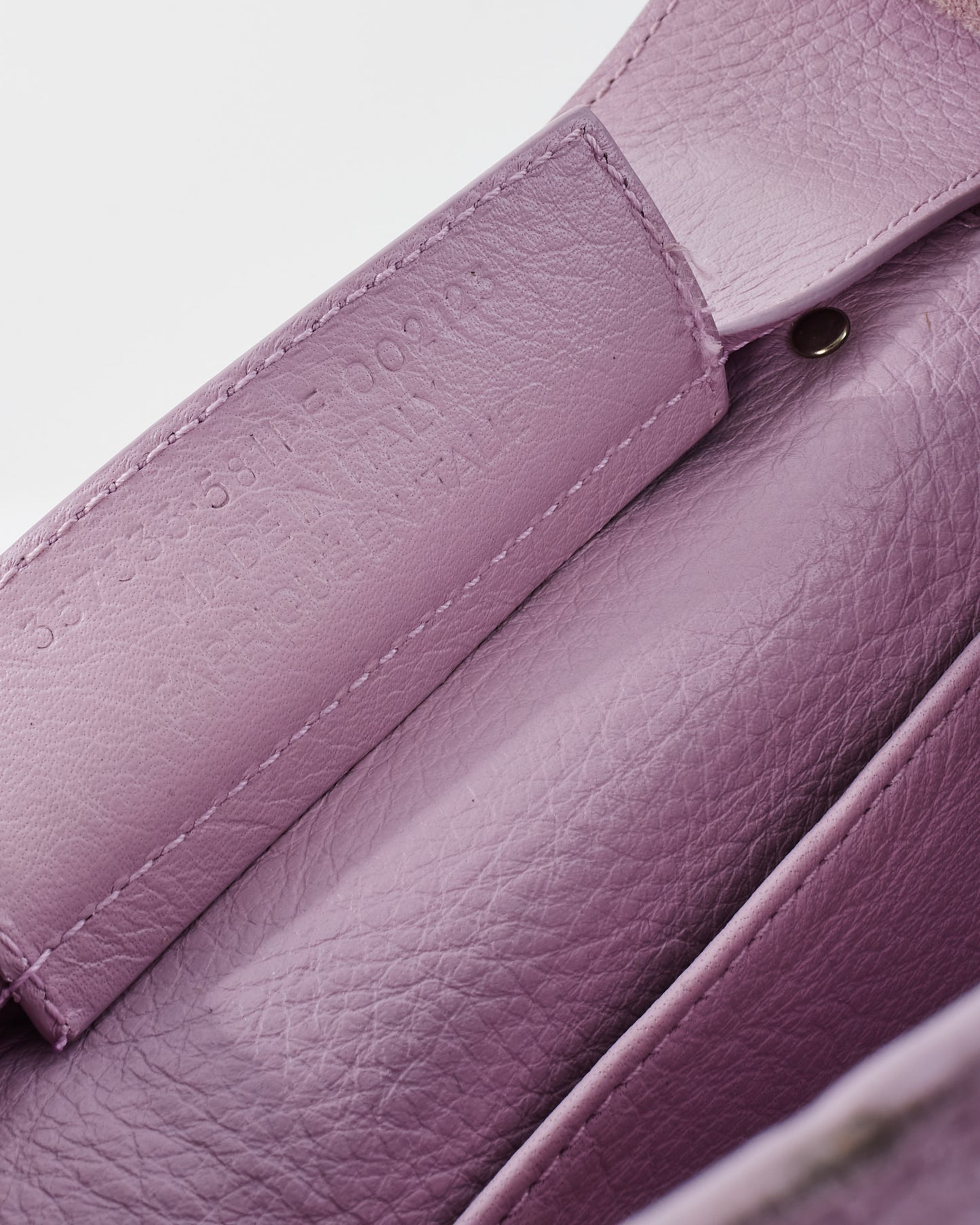 Balenciaga Lilac Leather Papier A4 Mini Tote