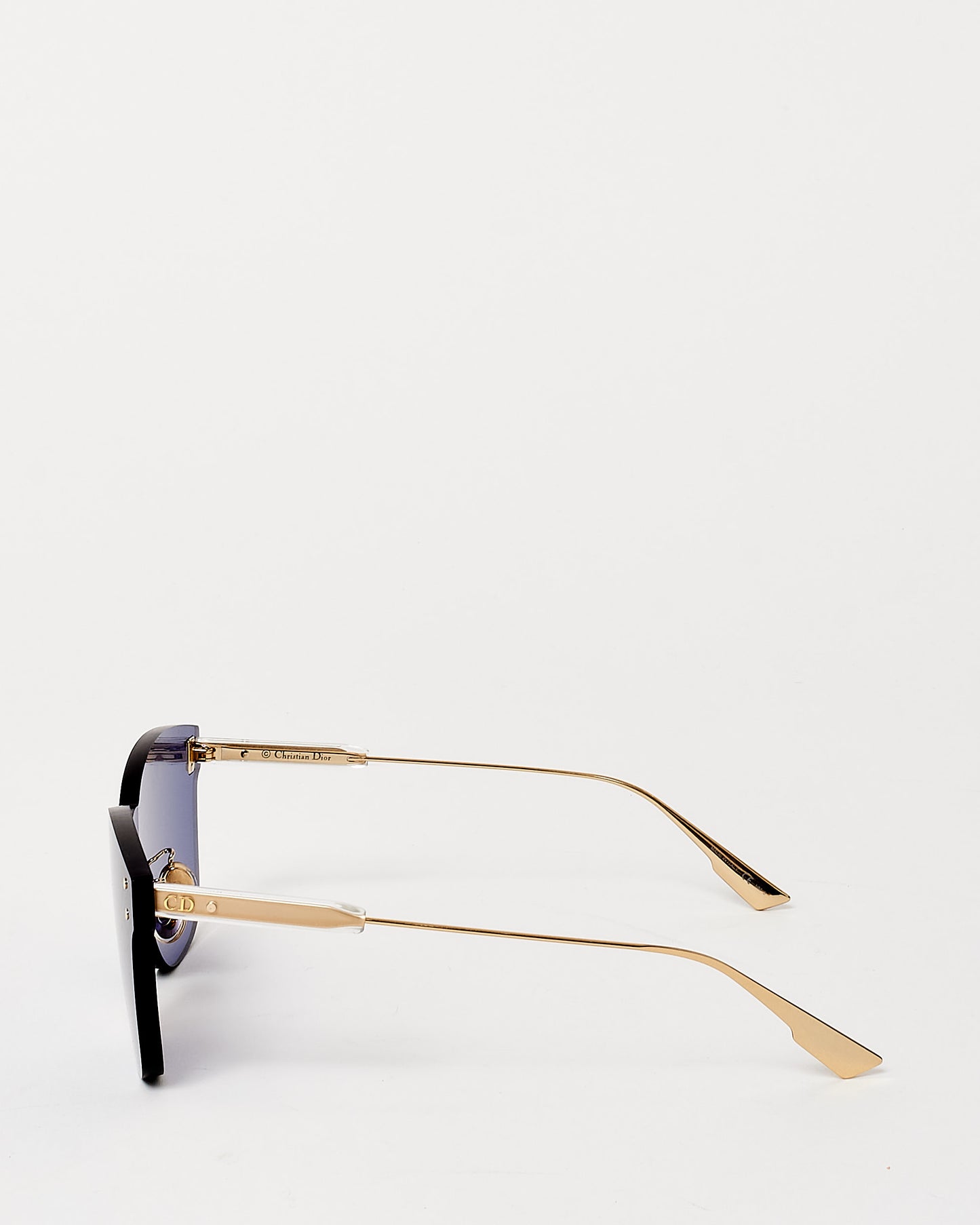 Dior Blue Rimless Quake2 Sunglasses