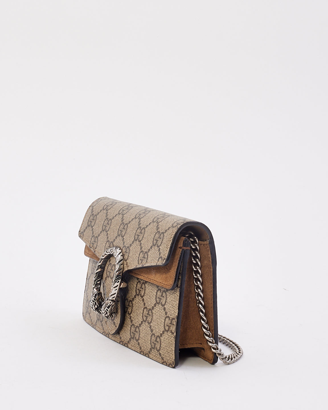 Sac Super Mini Dionysus en toile suprême GG beige Gucci