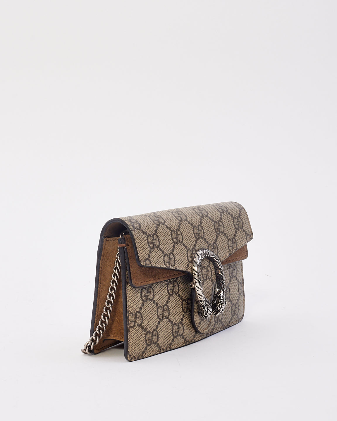 Sac Super Mini Dionysus en toile suprême GG beige Gucci