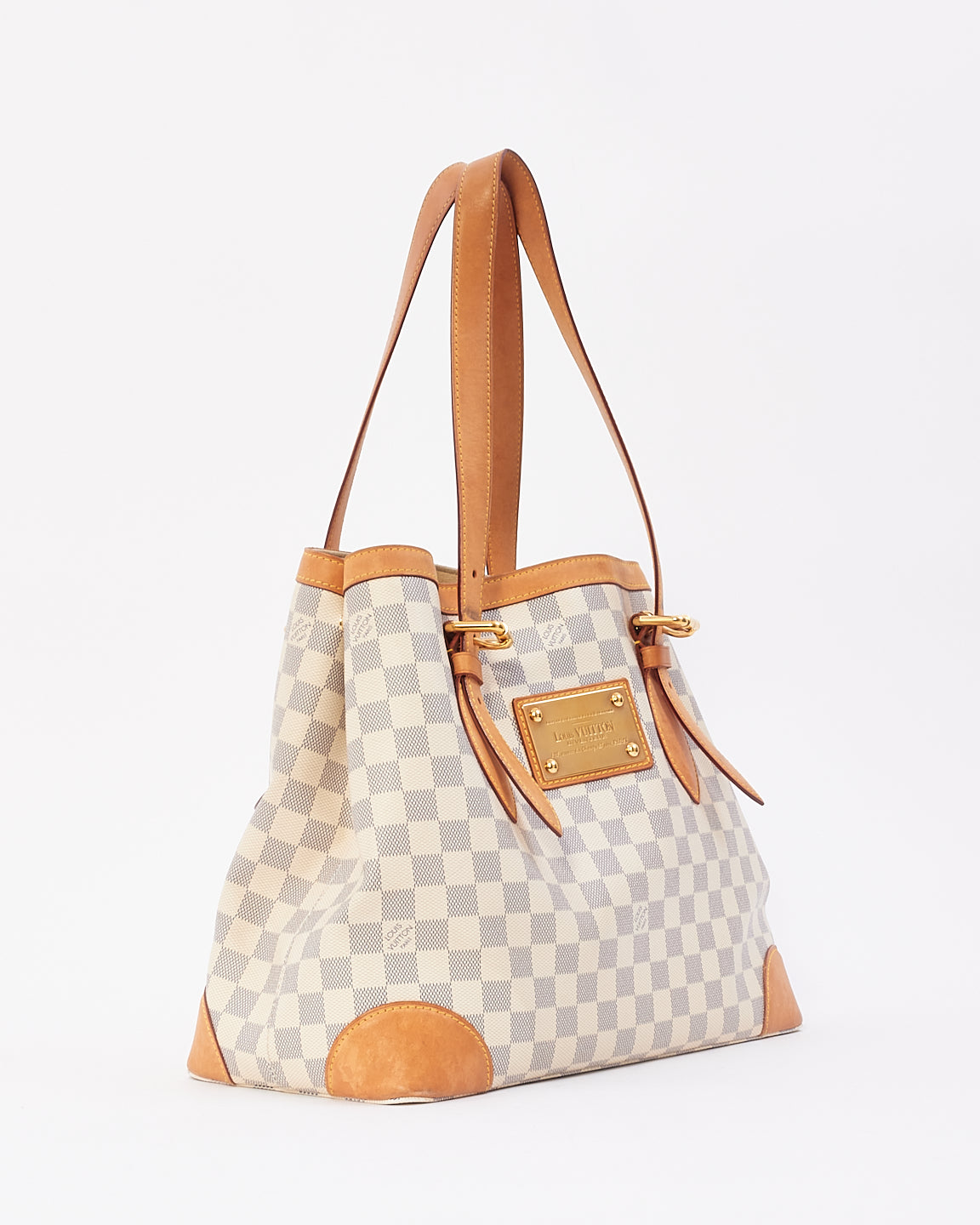 Louis Vuitton Damier Azur Canvas Hampstead MM Bag