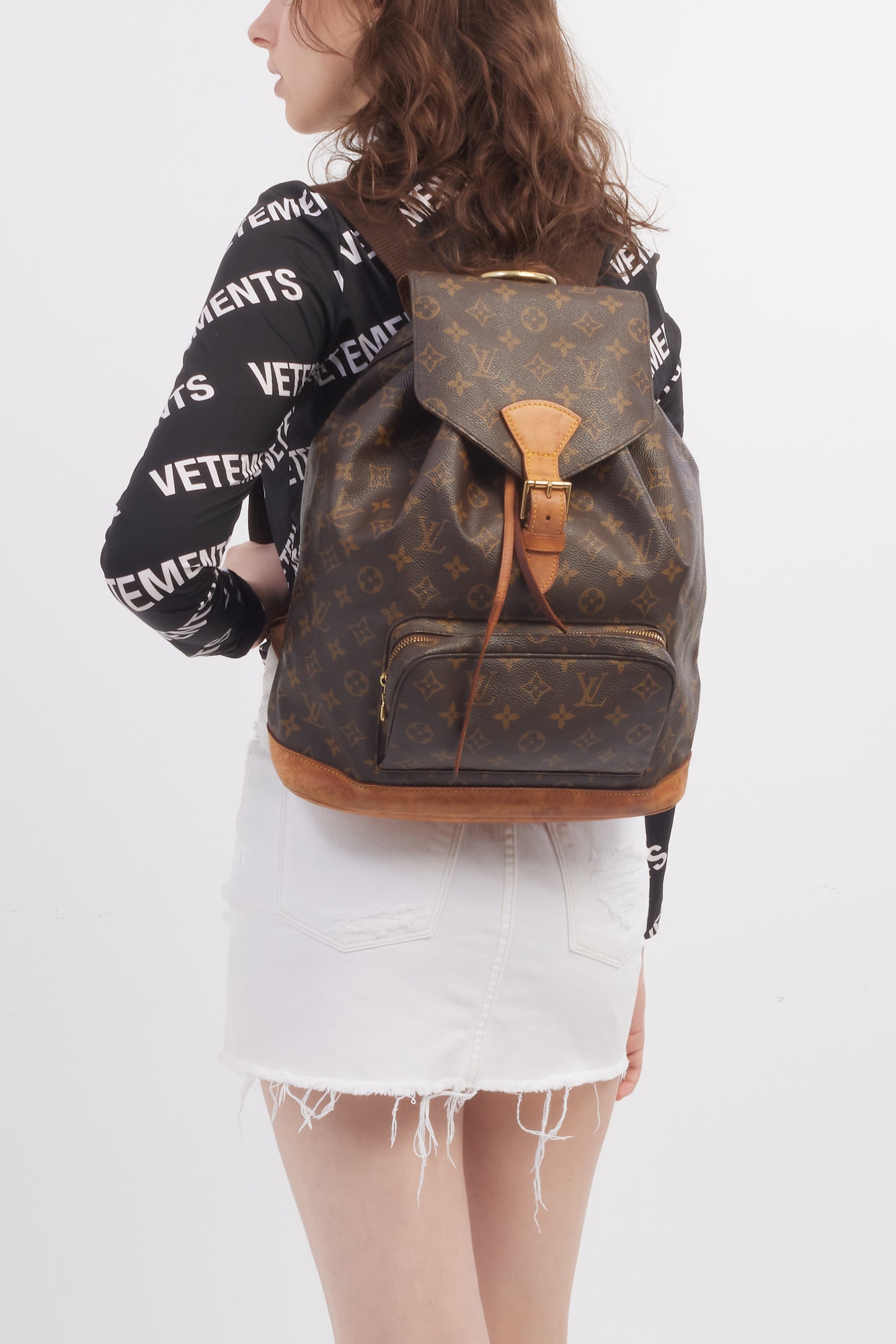 Louis Vuitton Monogram Canvas Montsouris GM Backpack