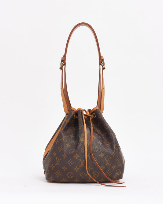 Louis Vuitton Monogram Petit Noé Bucket Bag