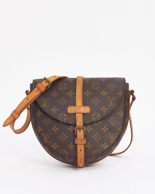 Louis Vuitton Vintage Monogram Canvas Chantilly MM Shoulder Bag