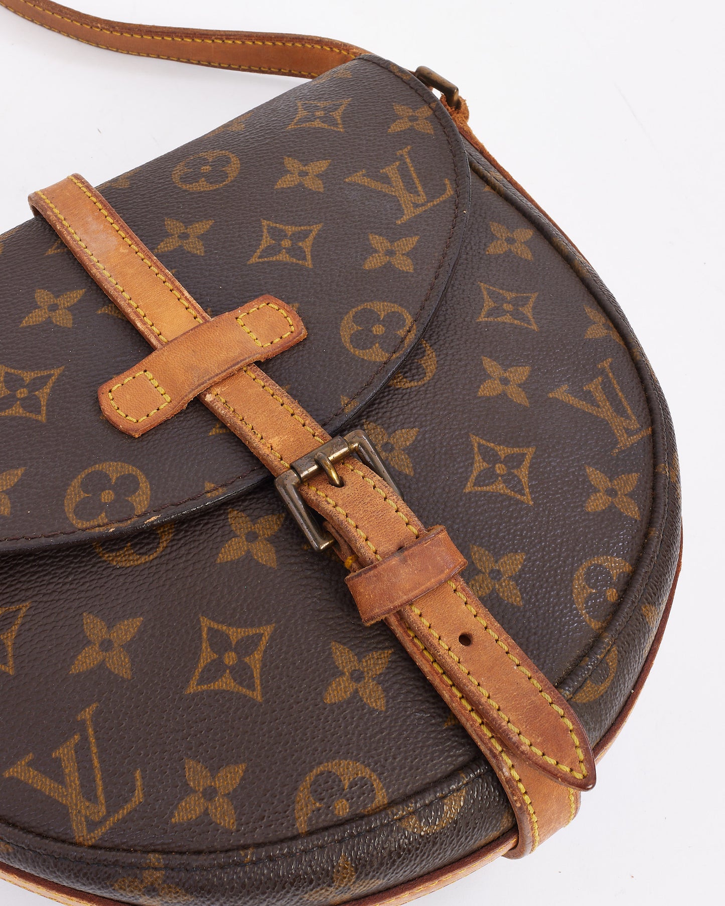 Louis Vuitton Vintage Monogram Canvas Chantilly MM Shoulder Bag