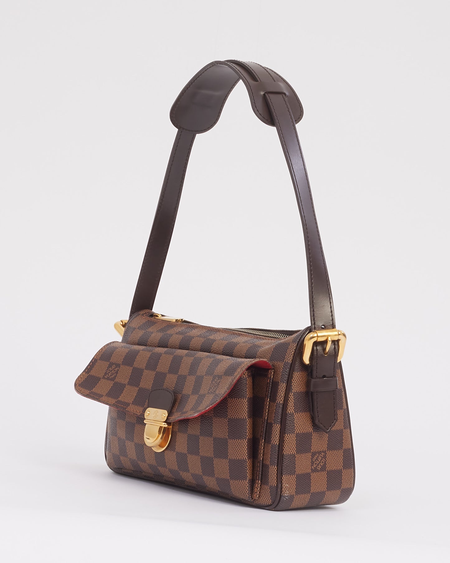 Louis Vuitton Damier Ebene Canvas Ravello GM Shoulder Bag