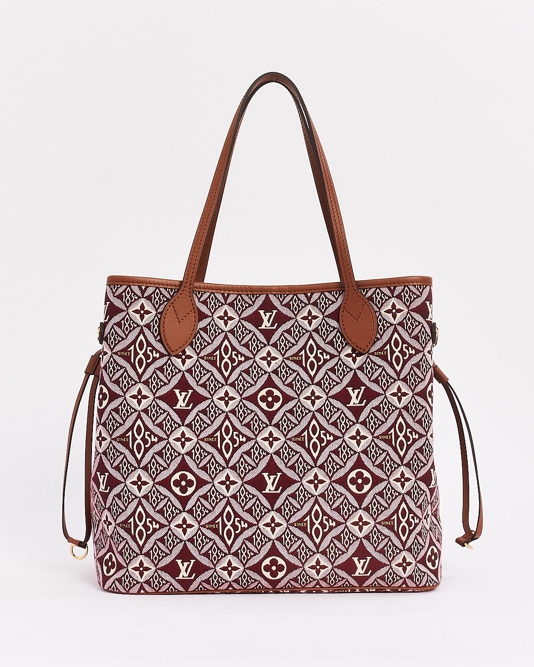 Louis Vuitton Bordeaux Monogram Jacquard Since 1854 Neverfull MM