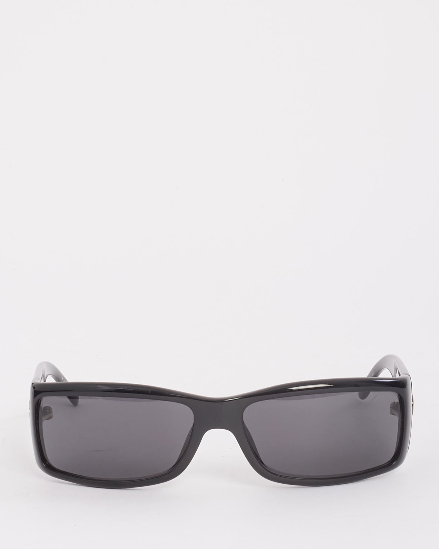 Gucci Black Acetate GG2493 Sheild Sunglasses