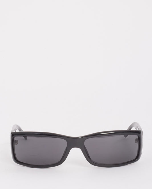 Gucci Black Acetate GG2493 Sheild Sunglasses