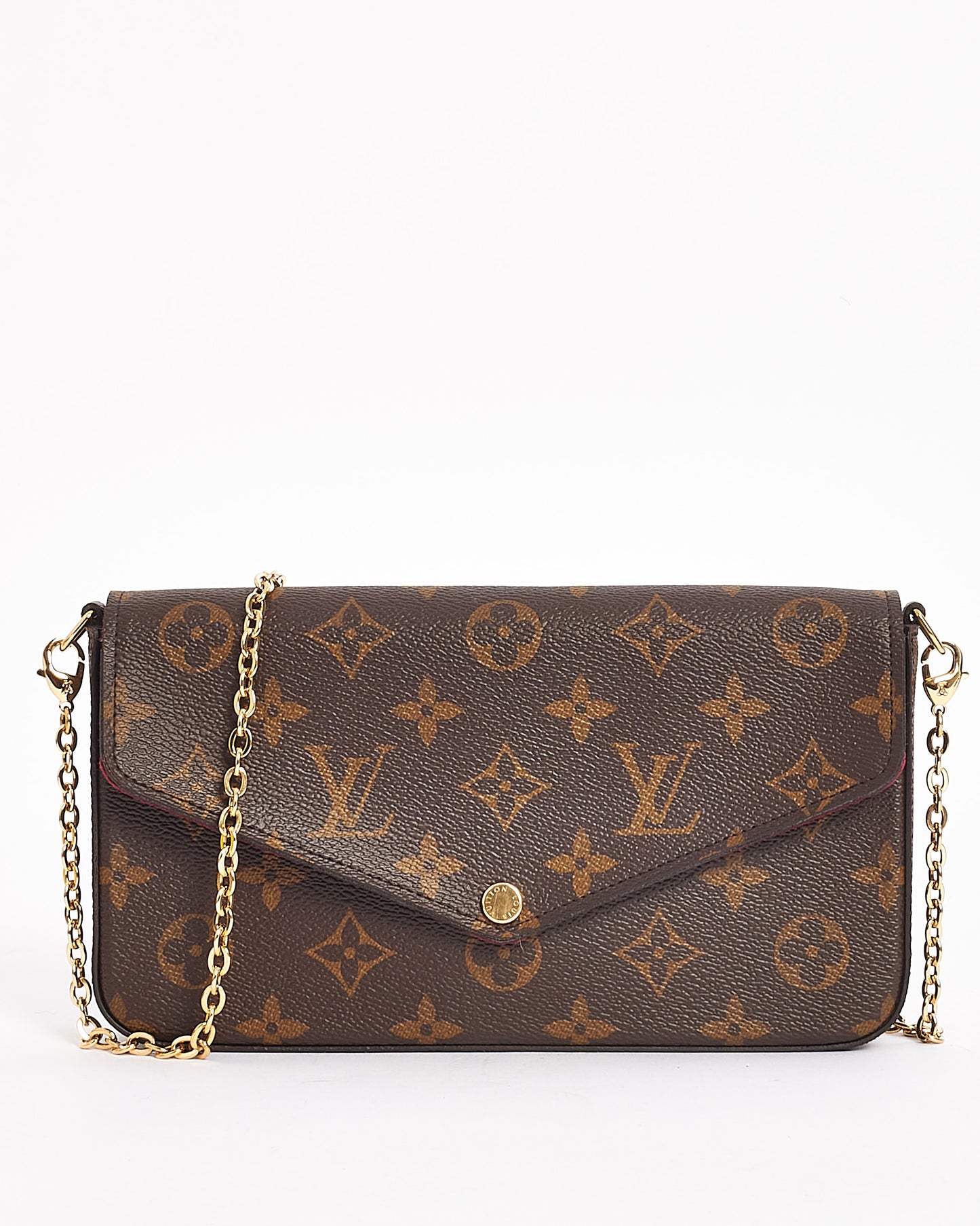 Louis Vuitton Monogram Canvas Félicie Pochette Crossbody Bag