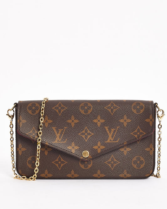 Louis Vuitton Monogram Canvas Félicie Pochette Crossbody Bag