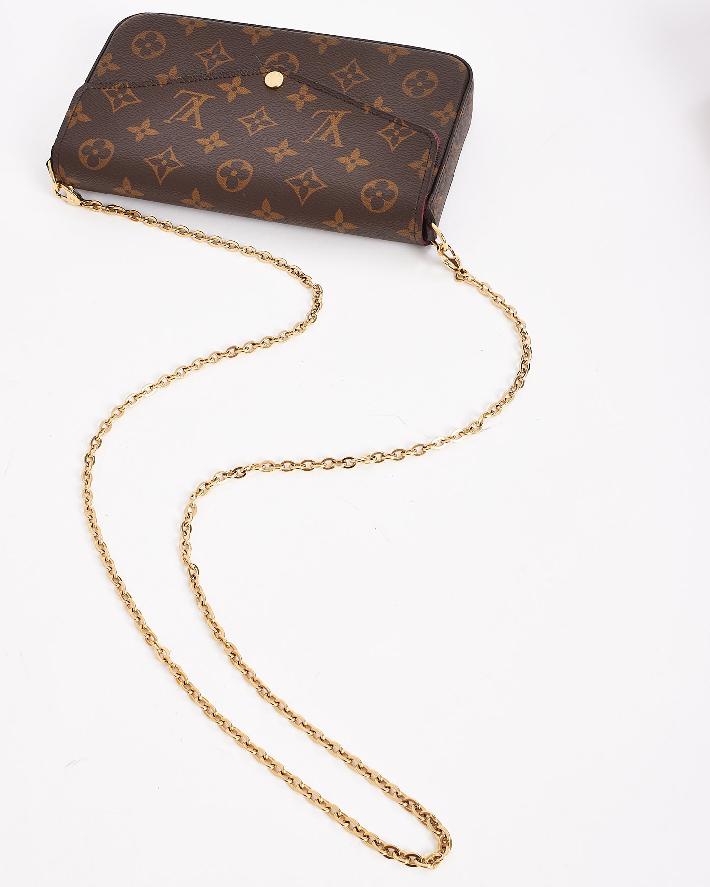 Louis Vuitton Monogram Canvas Félicie Pochette Crossbody Bag