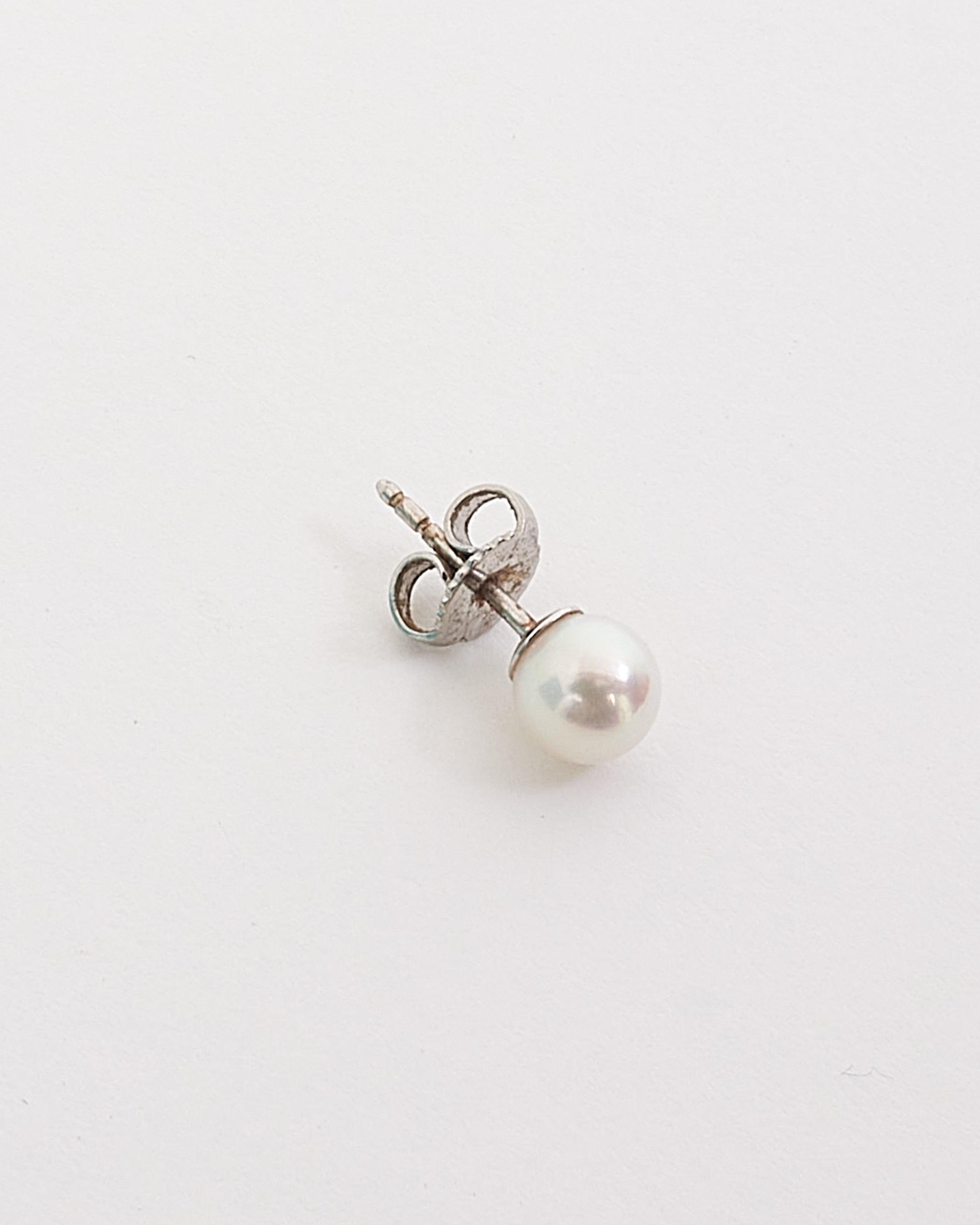 Tiffany & Co. Elsa Peretti By The Yard Freshwater Pearl Dangling Earrings  Silver