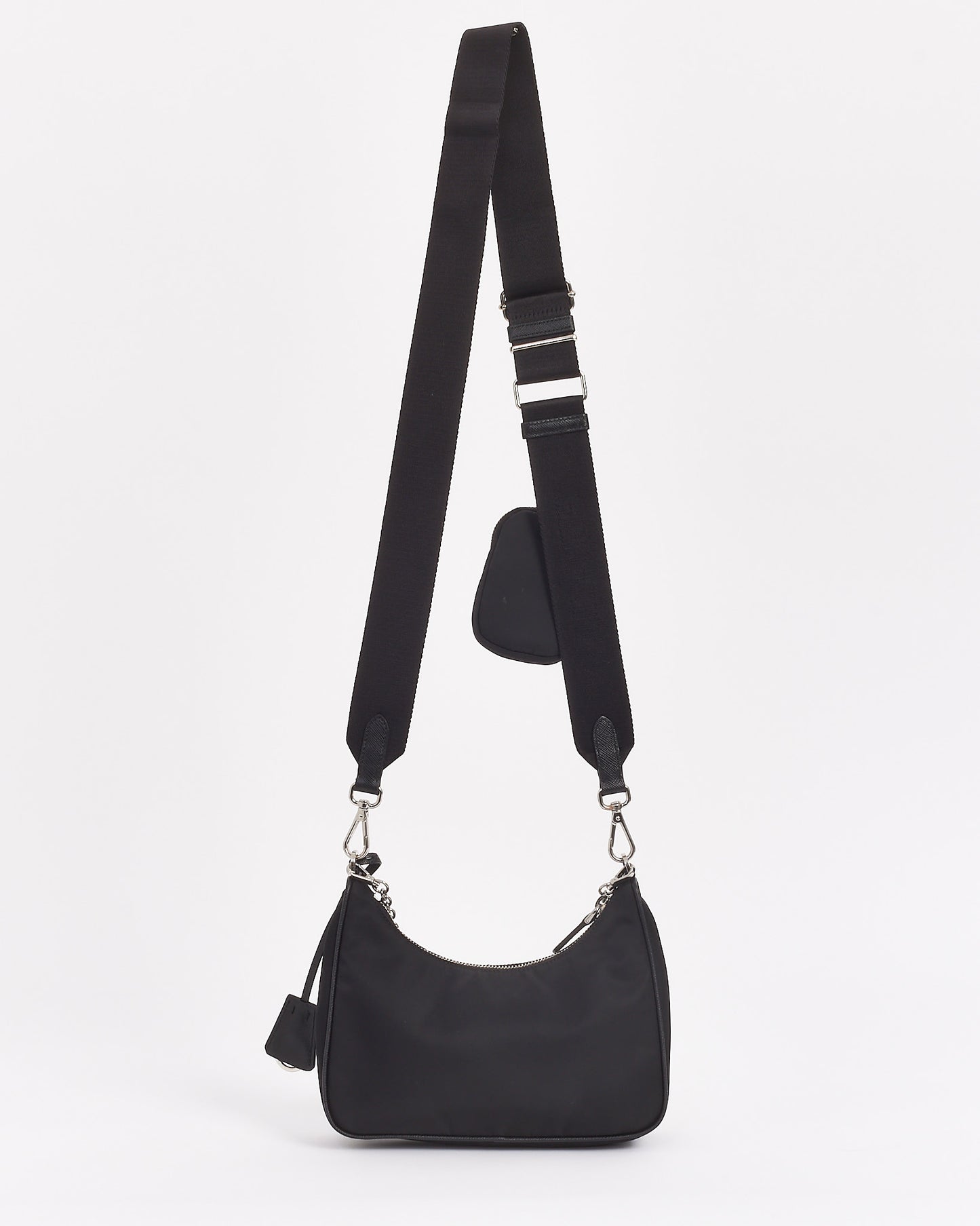 Prada Black Nylon Tessuto Re Edition 2005 Bag