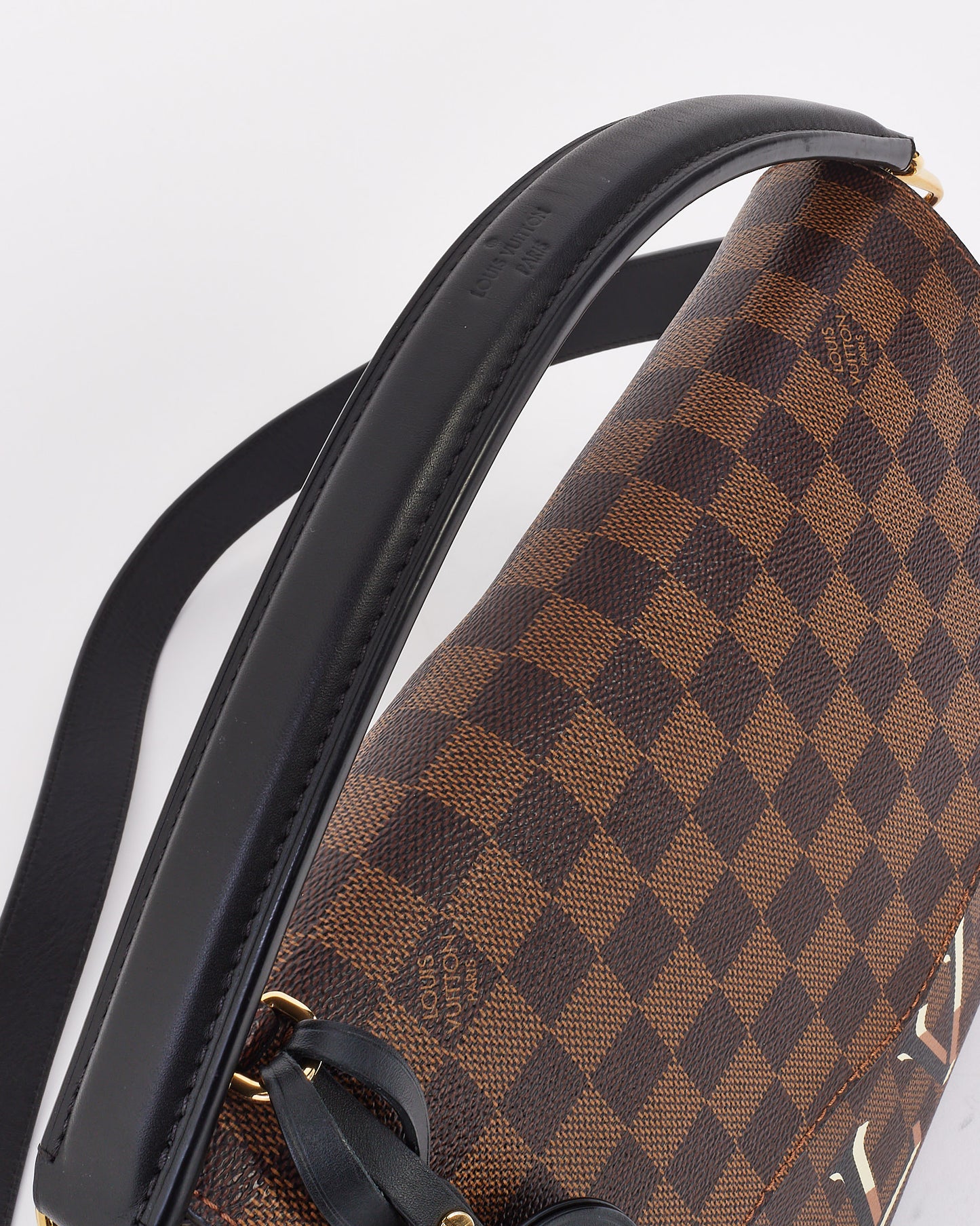 Louis Vuitton Damier Ebene Canvas Beaubourg MM Bag