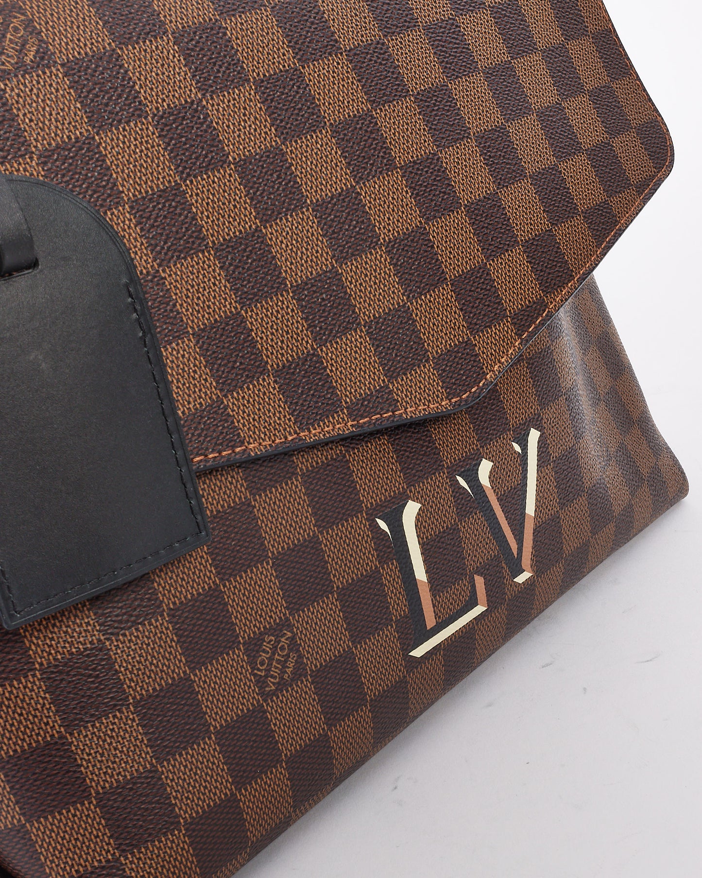 Louis Vuitton Damier Ebene Canvas Beaubourg MM Bag