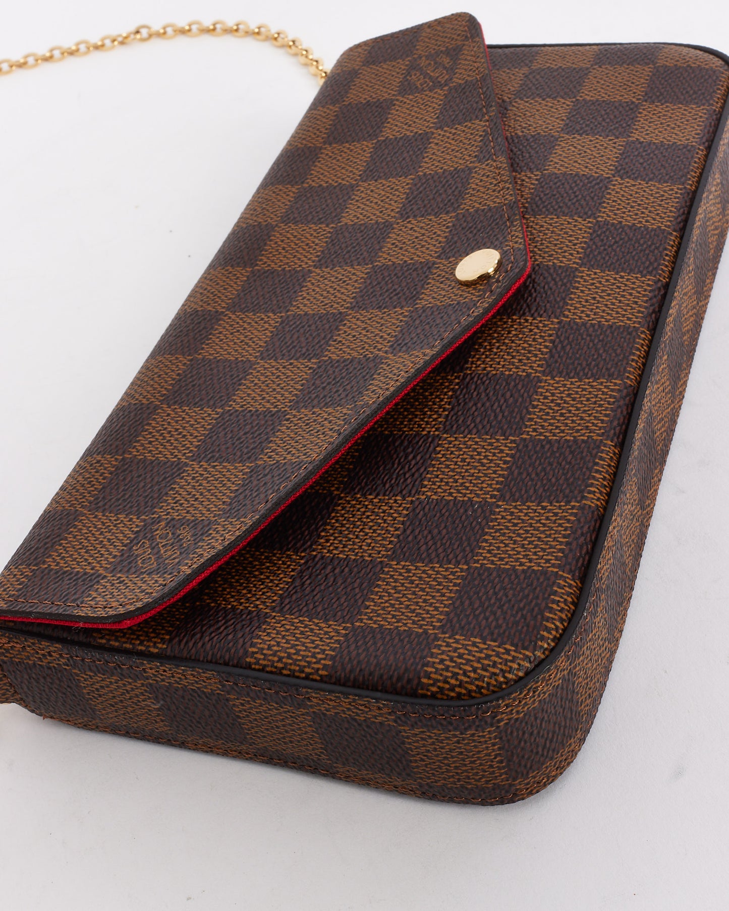 Louis Vuitton Damier Ebene Canvas Félicie Pochette Crossbody Bag