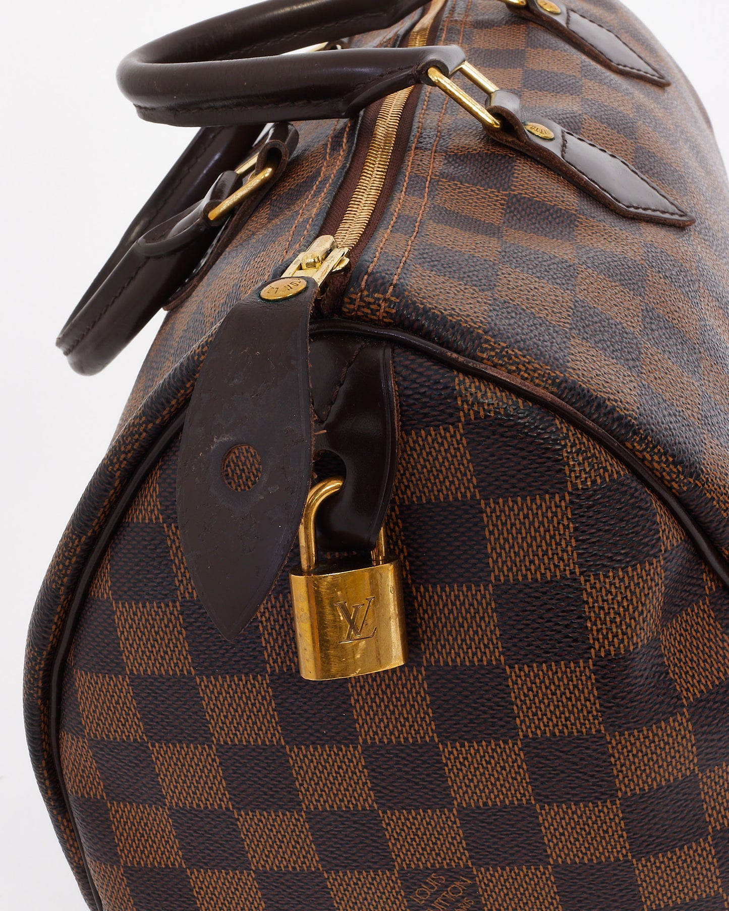 Louis Vuitton Damier Ebene Canvas Speedy 35