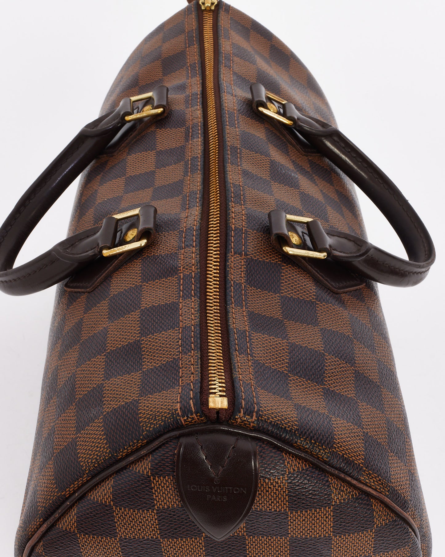 Louis Vuitton Damier Ebene Canvas Speedy 35