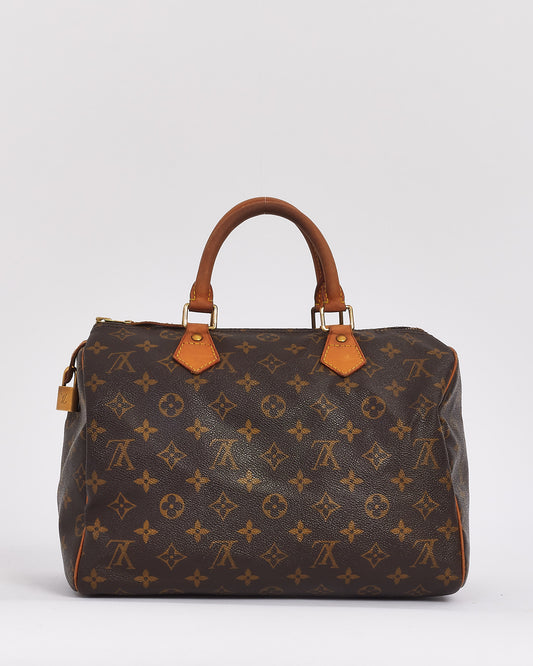 Louis Vuitton Monogram Canvas Speedy 30