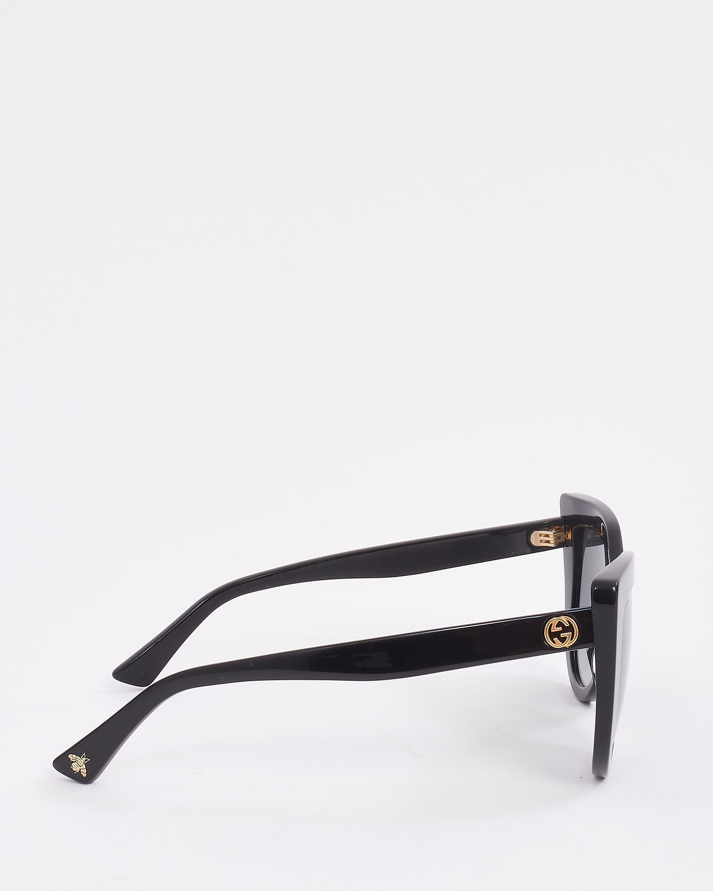 Gucci Black GG01645 Oversize Cat Eye Sunglasses