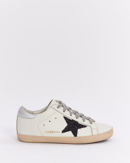 Golden Goose White Leather Superstar Sneakers - 38