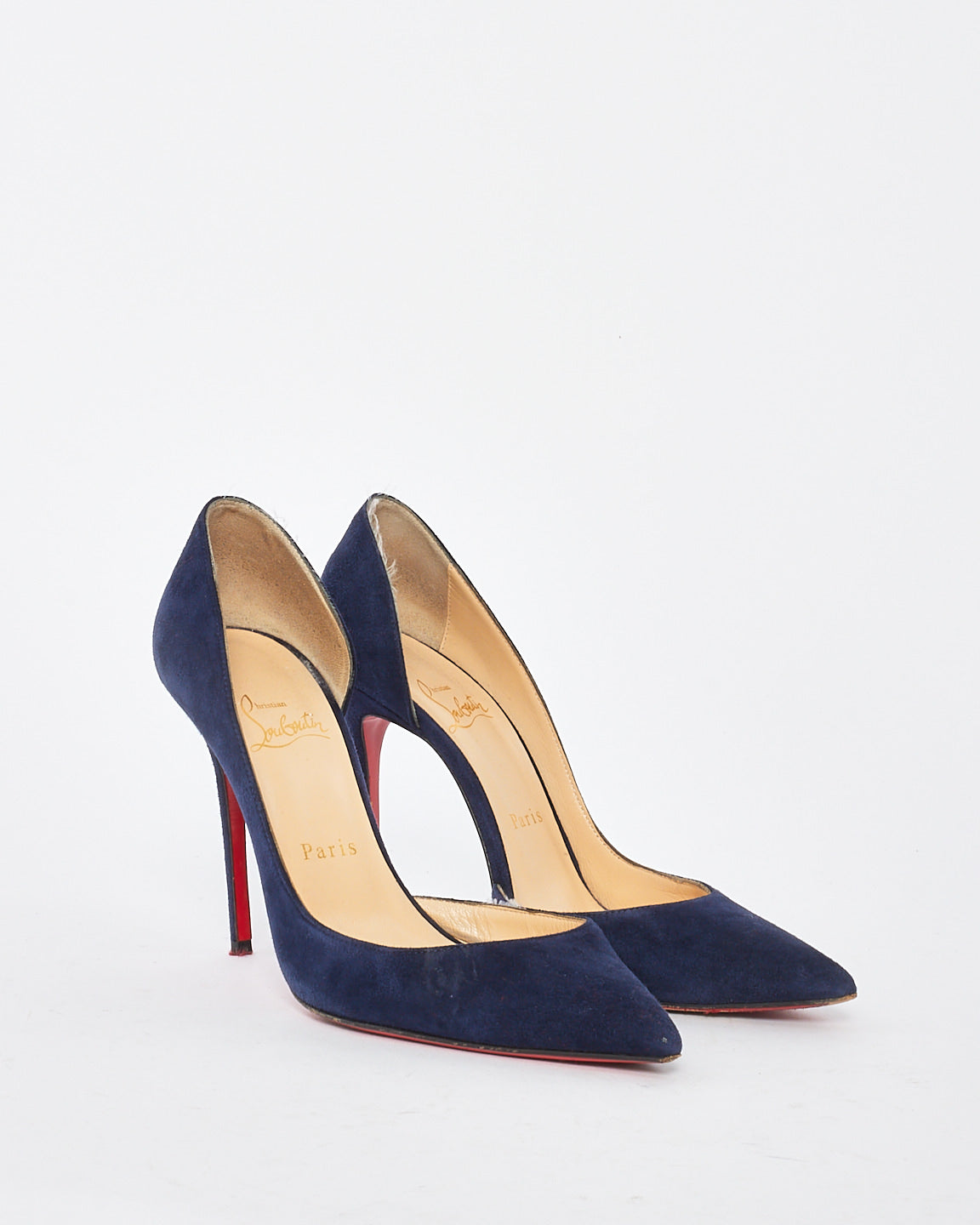 Navy shop blue louboutins