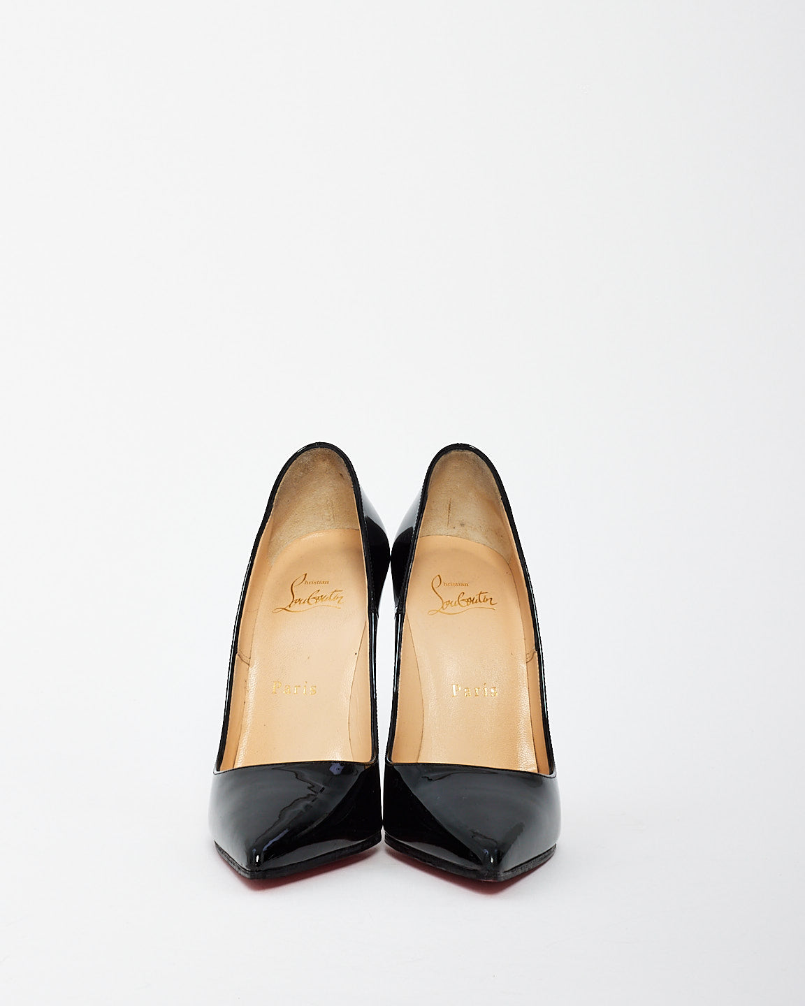 Christian Louboutin Black Patent Leather So Kate Pumps 120 - 36