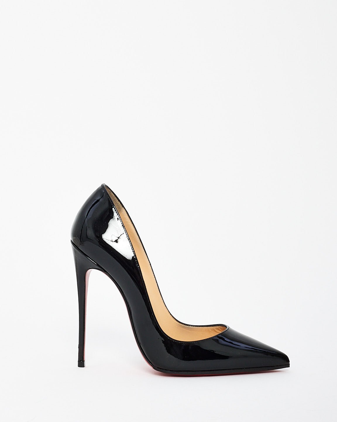 Christian Louboutin Black Patent Leather So Kate Pumps 120 - 36