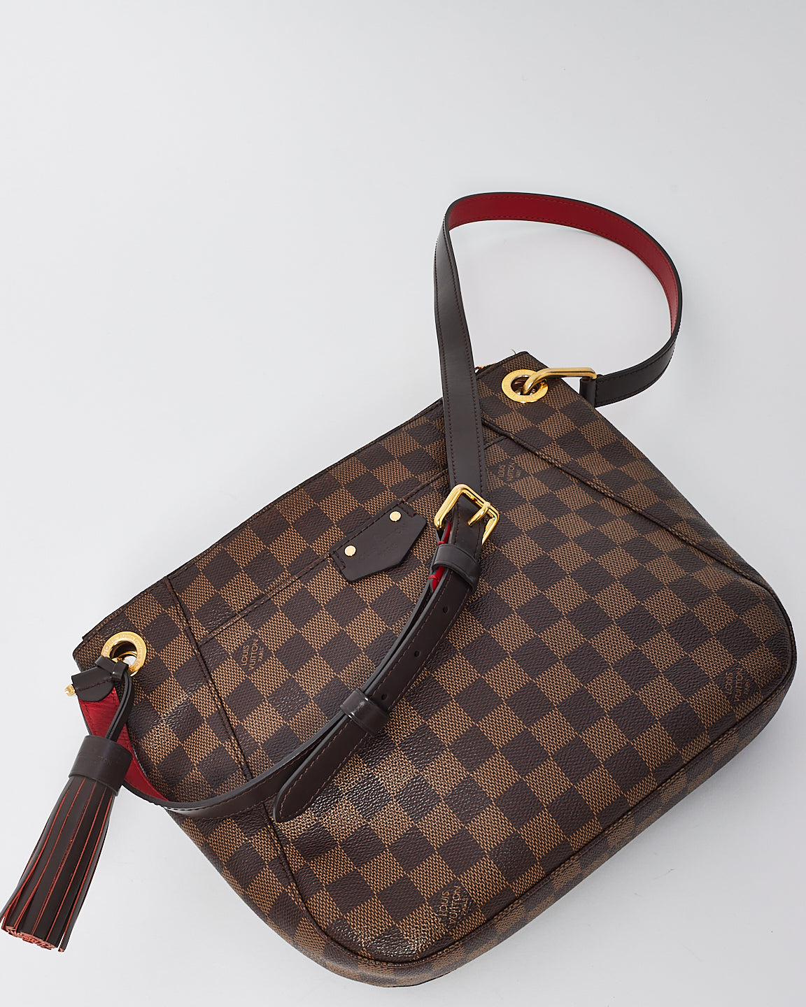 Louis Vuitton Damier Ebene Canvas South Bank Besace Crossbody Bag