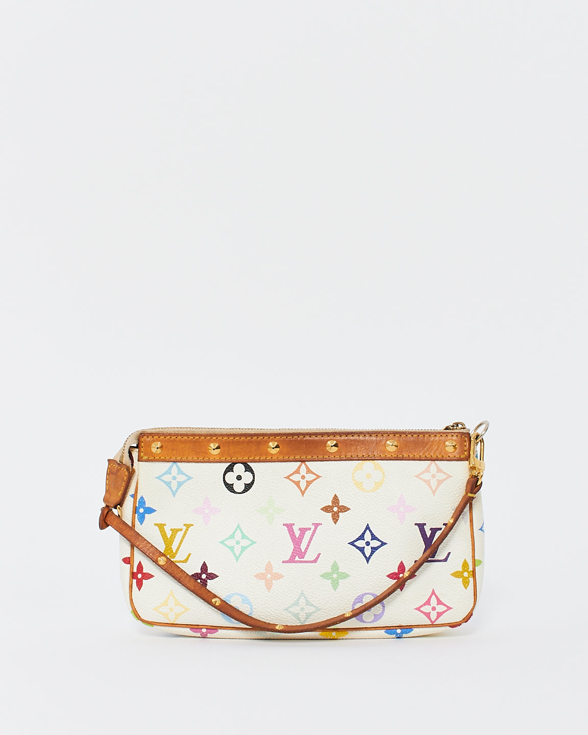 Louis Vuitton White Monogram Multi Murakami Pochette Accessoires