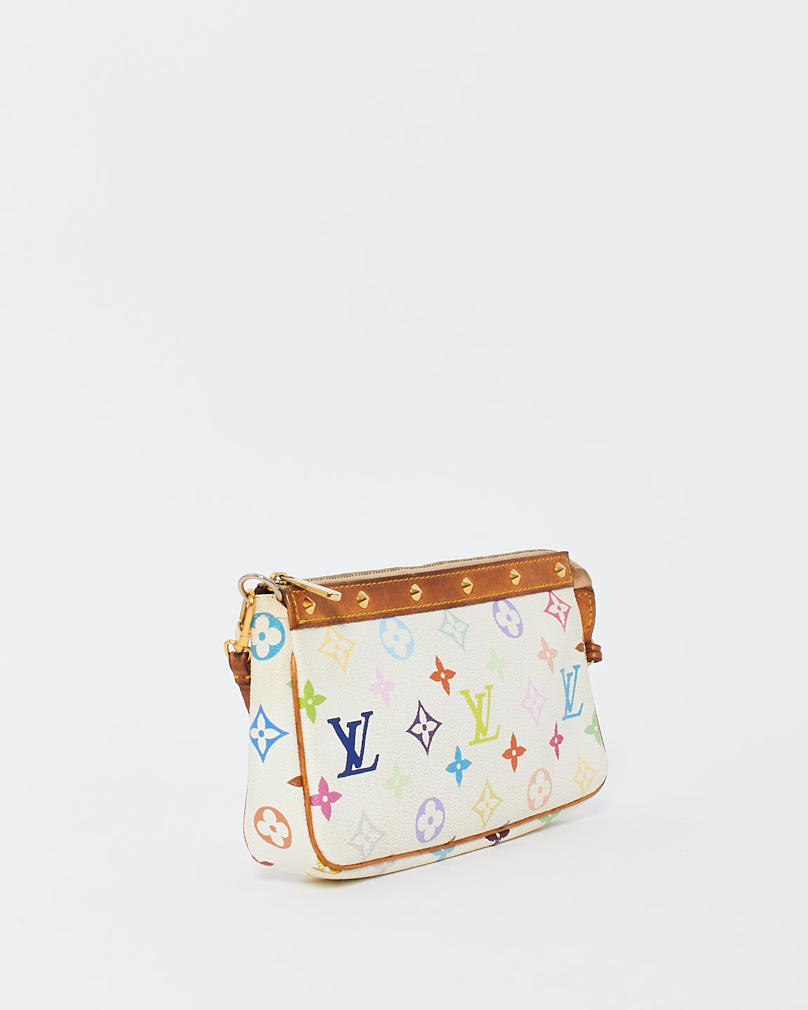 Louis Vuitton White Monogram Multi Murakami Pochette Accessoires