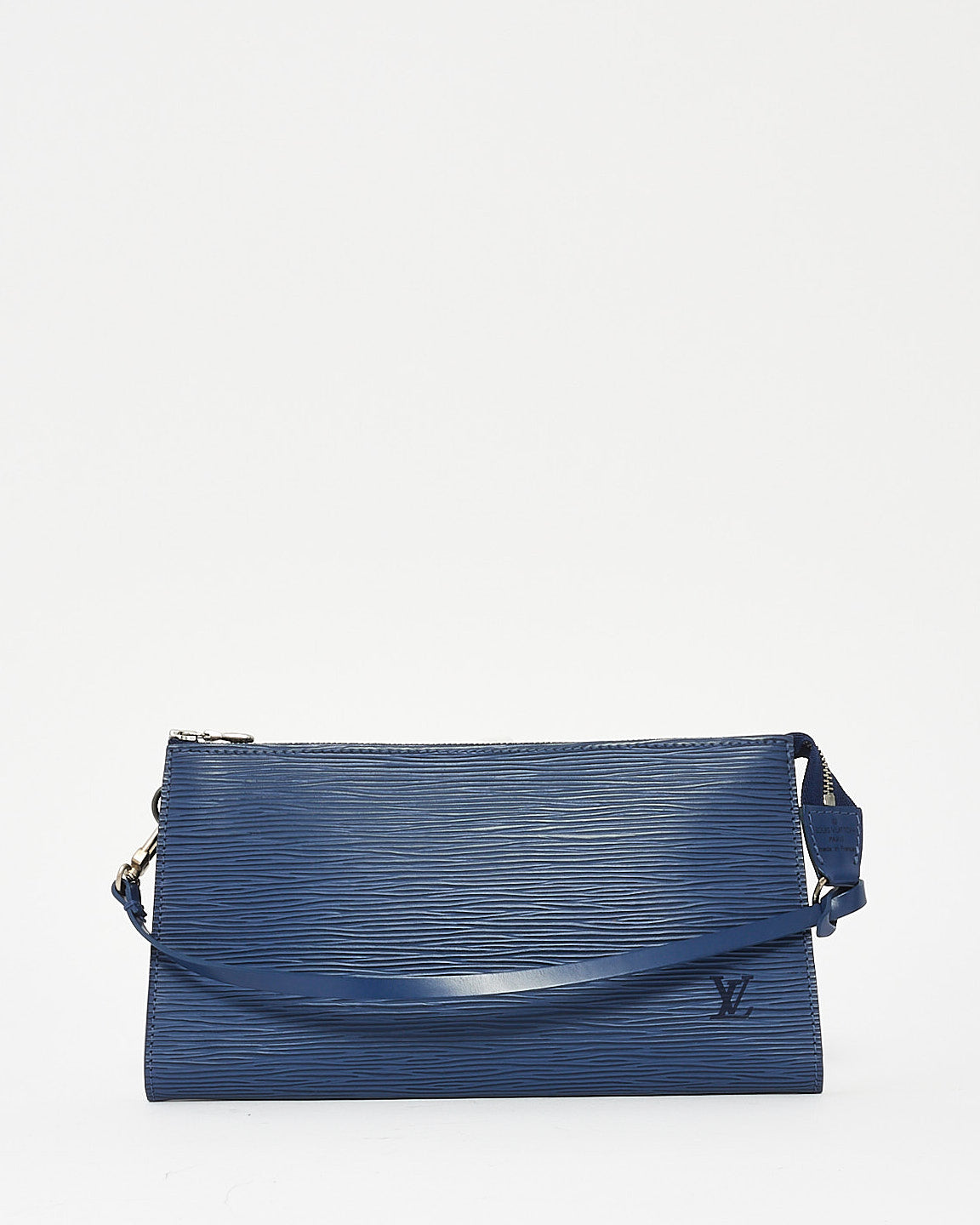 Louis Vuitton Blue Epi Leather Shoulder Pochette Bag