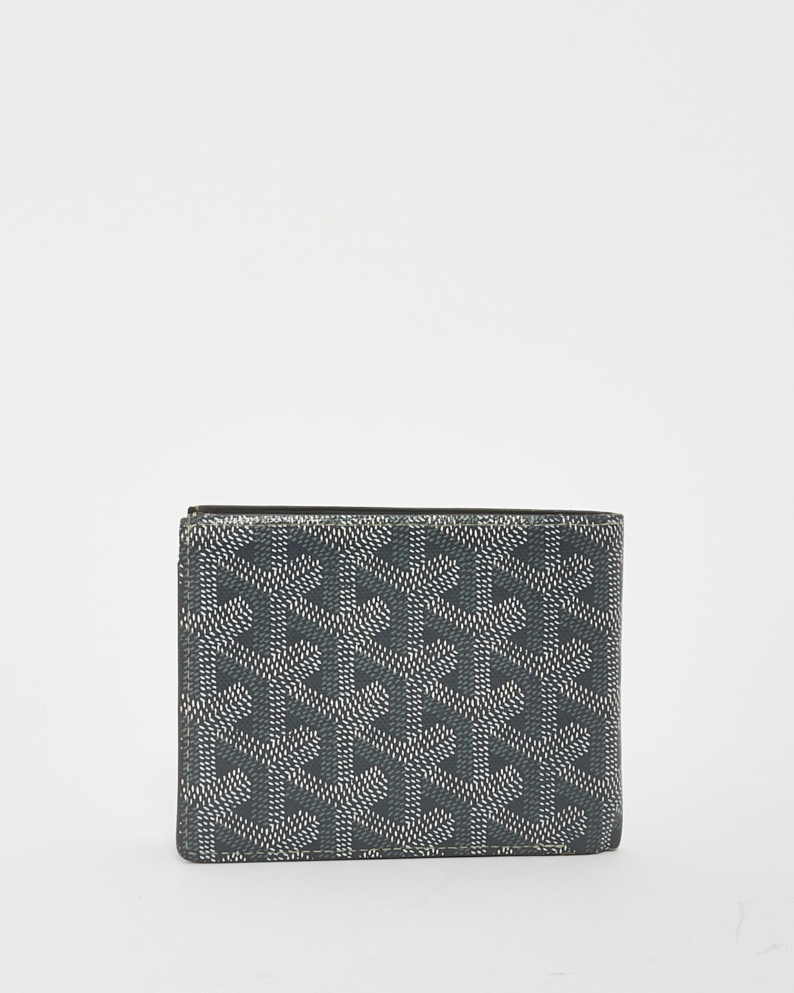 Goyard Grey Goyardine Print Victoire Bi-Fold Wallet