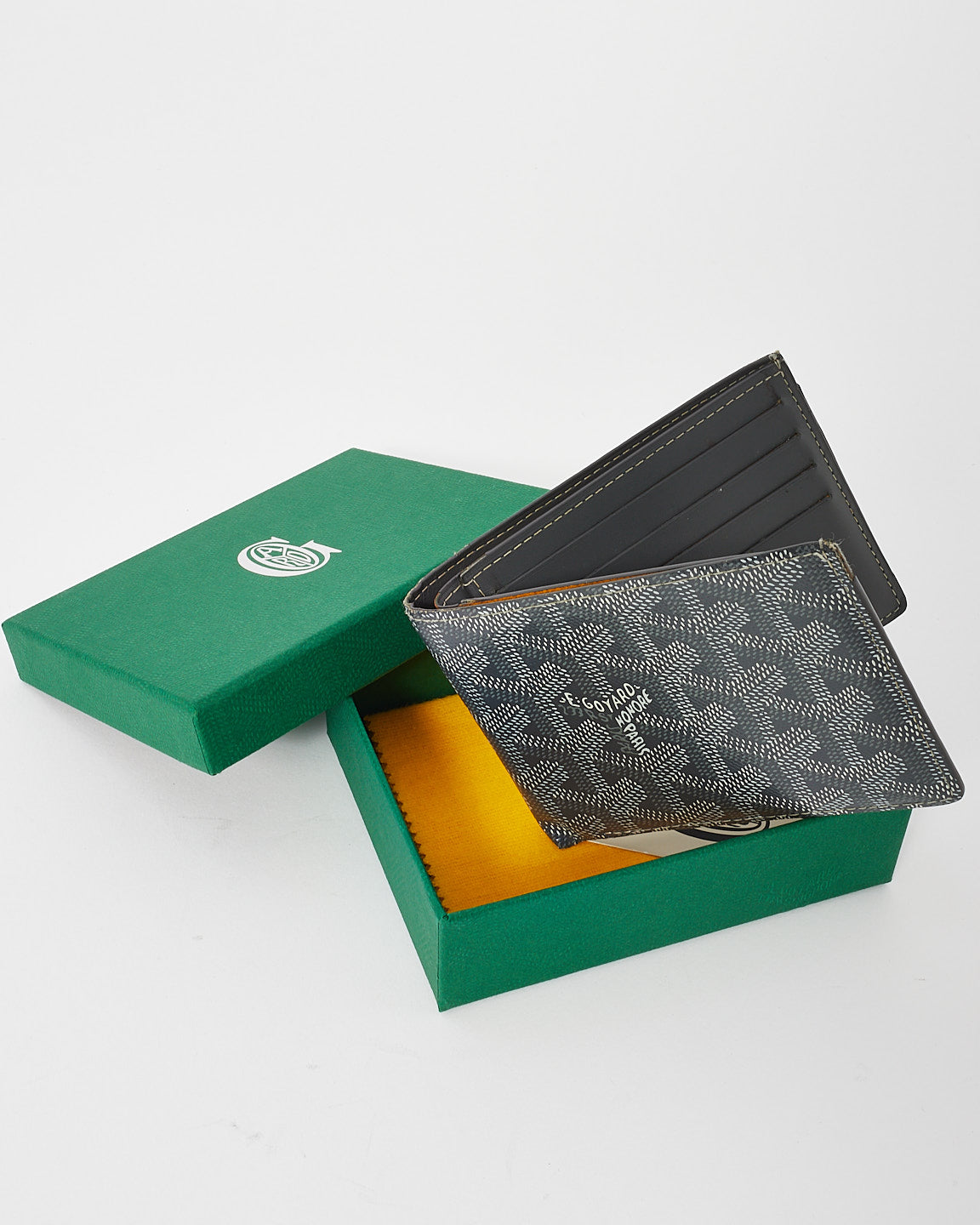 Goyard Grey Goyardine Print Victoire Bi-Fold Wallet