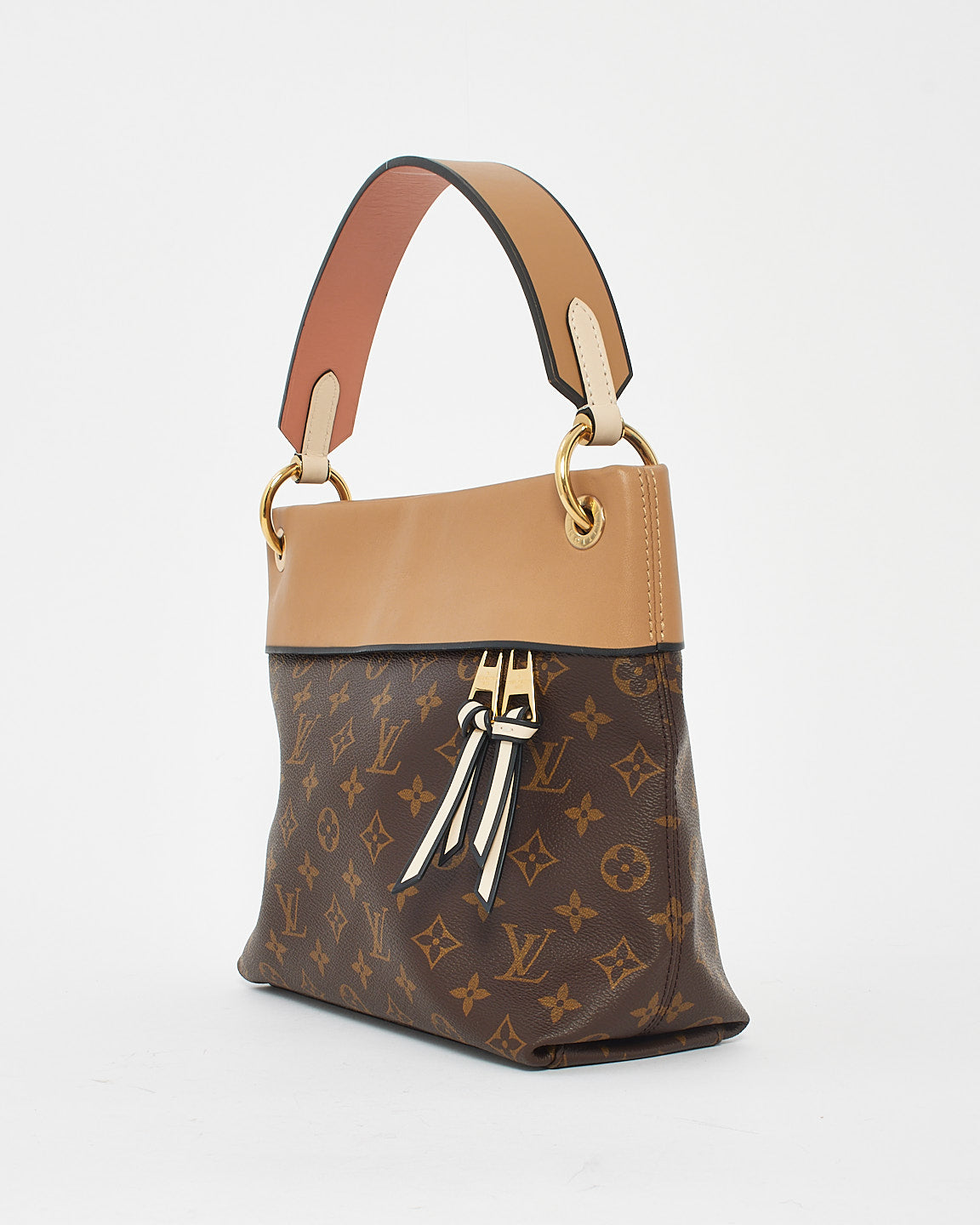 Louis Vuitton Monogram Canvas Beige Tuileries Besace Hobo Shoulder Bag