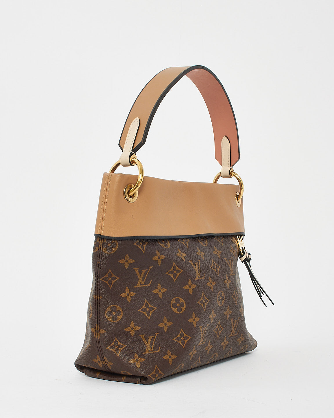 Louis Vuitton Monogram Canvas Beige Tuileries Besace Hobo Shoulder Bag