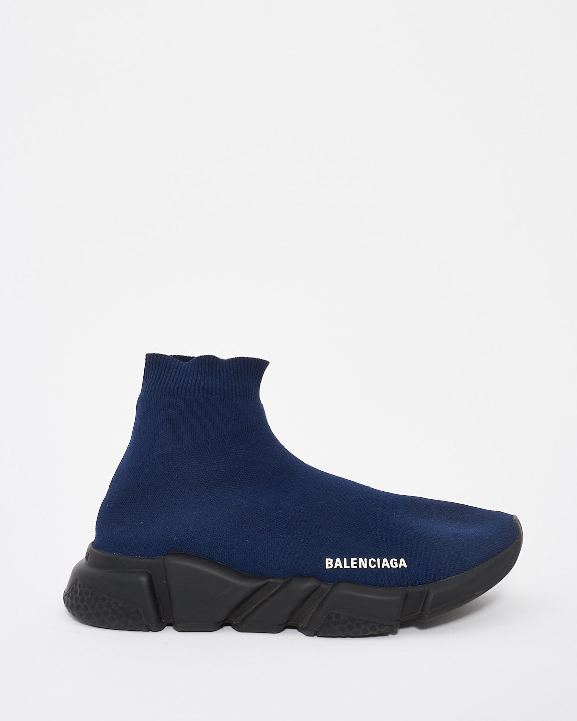 Balenciaga Baskets Sock Speed ​​en tissu bleu - 41