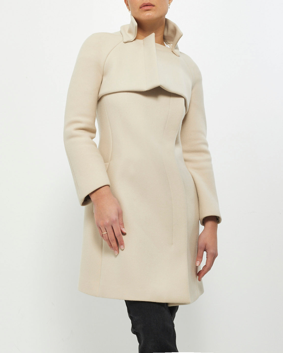 Manteau en laine beige Gucci - 36