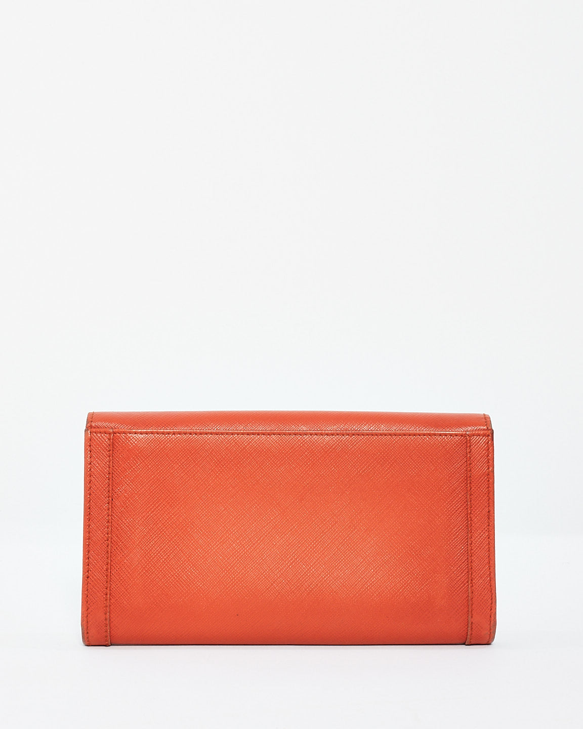 Salvatore Ferragamo Red Leather Long Wallet