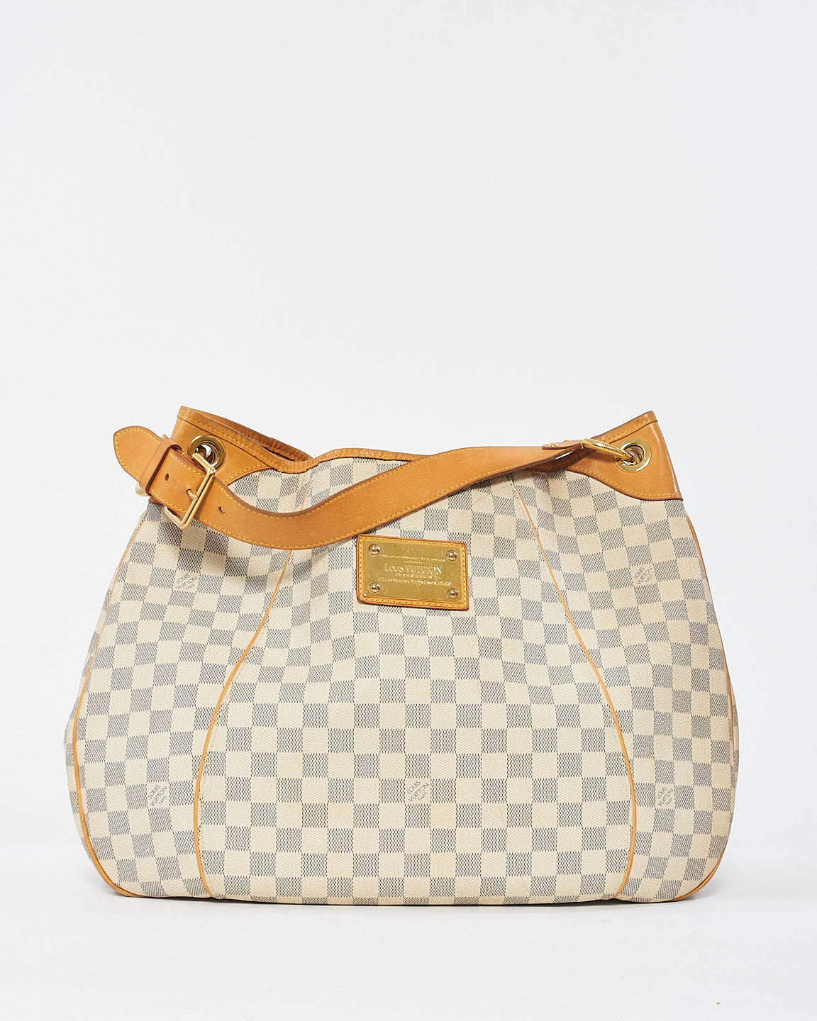 Louis Vutton Damier Azur Canvas Galleria GM Bag