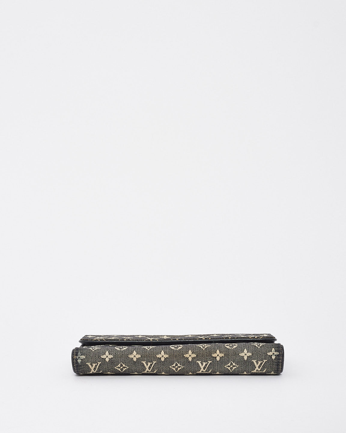 Louis Vuitton Blue & Grey Monogram Denim Canvas Sarah Wallet